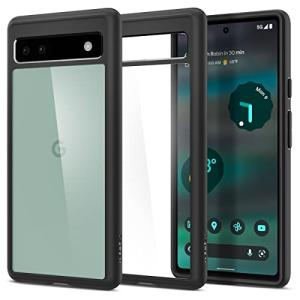 Spigen Pixel6a ケース クリア TPU バンパーケース 2重構造 米軍MIL規格取得 耐衝撃 すり傷防止 黄ばみ無し ウルトラ ハイブリ