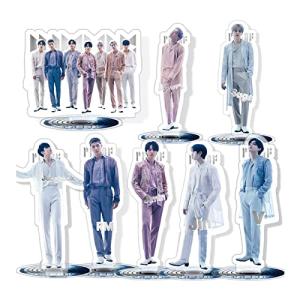 for BTS アクリルスタンド 防弾少年団 グッズ 8点セット 台座あり proof 人気韓流 芸能人 アクリル フィギュア JIN SUGA J-