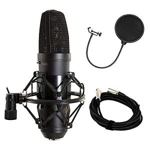 MXL 2003A Microphone Bundle with 20-foot XLR Mic Cable & Pop Filter (3 Item
