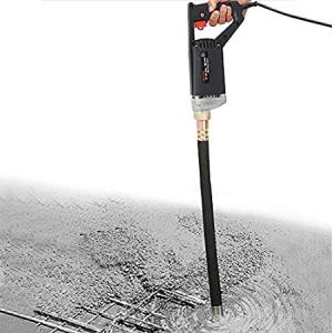 YJINGRUI コンクリート バイブレーター 振動棒Ф35mm 電動式 ロッド長さ1-2m 800W ポータブル 建築/橋/ハイウェイ/ダム/左官用