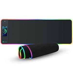 i-rocks Premium Extra Long RGB Gaming Mouse Pad 10W Wireless FAST Charger C