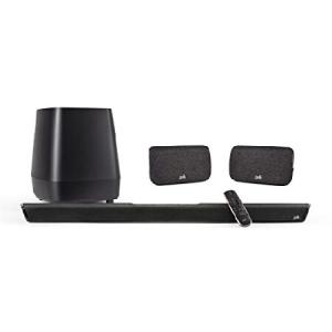 Polk MagniFi 2 Sound Bar + SR2 Wireless Surround Sound Speakers