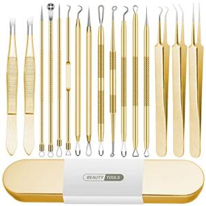 コメドプッシャー 精密 ピンセット 角栓取り 毛抜き