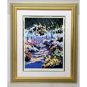 小林幸三「大沼」油絵 額縁外寸36.0x29.0x厚み6.0cm 絵 SM 22.7x15.8cm