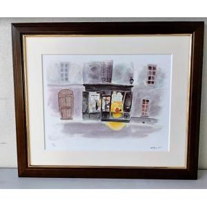 絵画 版画 渡辺あきお・それぞれの時間 インテリア : 絵画生活 - 通販