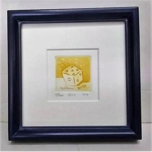 グスタフ・クリムト「抱擁」ジクレー、シルクスクリーン金箔加工・版