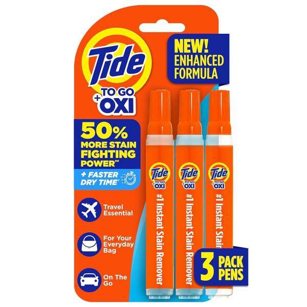 Tide Stain Remover for Clothes, To Go Pen, Instant...