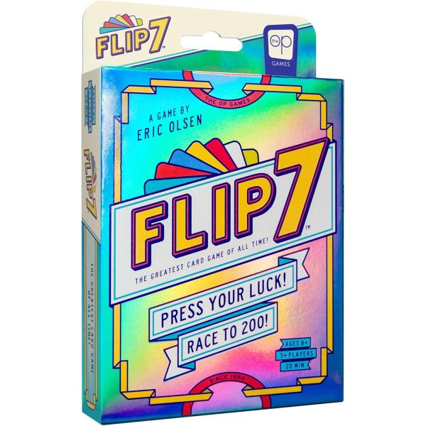 Flip 7 フリップセブン 英語版 カードゲーム 3人以上 8歳以上 The Op USAopol...