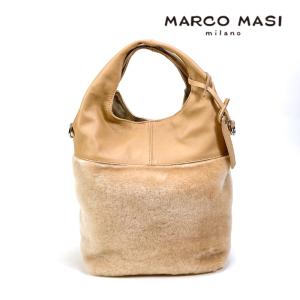 MARCO MASI（マルコマージ） 本革2WAYショルダーバッグ ボルドー 斜