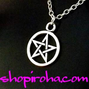 五芒星ネックレス 魔除 スーパーナチュラル アクセサリー ペンタグラム