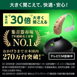 公式 返品保証付 集音器 楽ちんヒアリング S...の詳細画像5