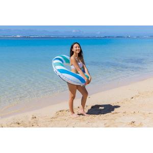 浮き輪 大人用 100cm ウキワ 浮輪 イガ...の詳細画像1