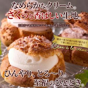 シュークリーム 6個セット 送料無料 冷凍 ス...の詳細画像1