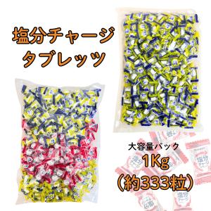Kabaya カバヤ 塩分チャージ 3種アソート 各4袋 計12袋(312粒) 塩分