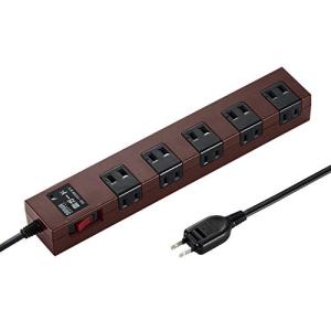 サンワサプライ 電源タップ 10個口・2P (5m) たくさん挿せるレイアウト
