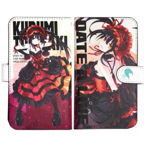 デート ア ライブ 原作版 時崎狂三 手帳型スマホケース