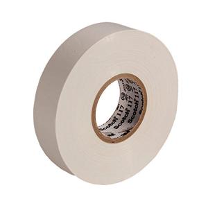 3M スコッチ 電気絶縁用ビニルテープ 117 白 19mm×20m 117