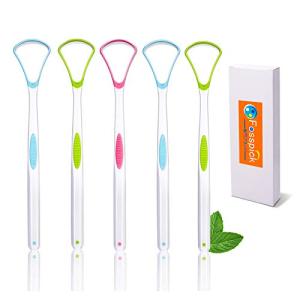 舌ブラシ 5本3色 したみがき ブラシ 舌磨き 両面用 タングスクレーパー 舌クリーナー やわらか シリコン 舌ぶらし 口臭ケア 舌苔 掃除