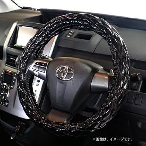 太巻 自動車用 エナメルキルトハンドルカバー SKT-ECHC-01/ブラック