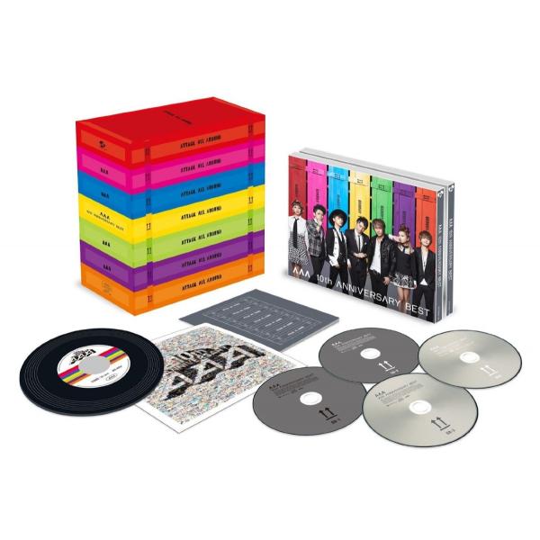 AAA 10th ANNIVERSARY BEST［3CD+DVD+オリジナルミラー］＜初回生産限定...