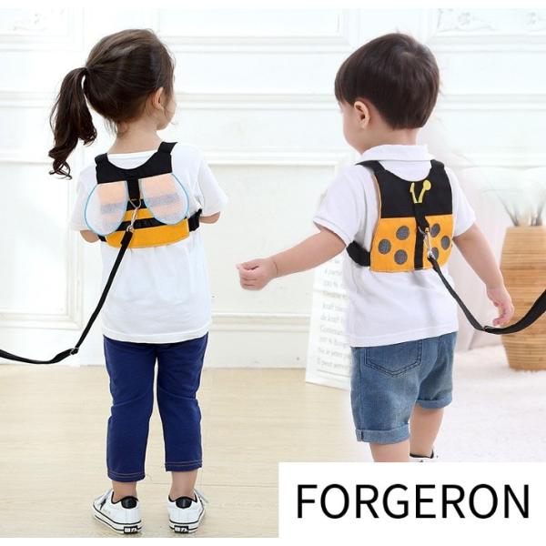 FORGERON 迷子防止 子供用ハーネス 迷子防止ハーネス 1.5m 迷子紐 迷子防止グッズ ベビ...