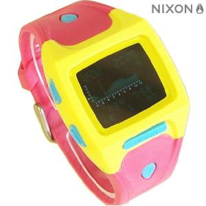 NIXON ニクソン THE SMALL LODOWN（スモールローダウン）レディースウォッチ　腕時計　A498-389 　ルビーネ×イエロー×ブルー　（シリコン）｜shopkazu