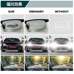 UV400偏光サングラス9層変色調光レンズ 昼...の詳細画像4