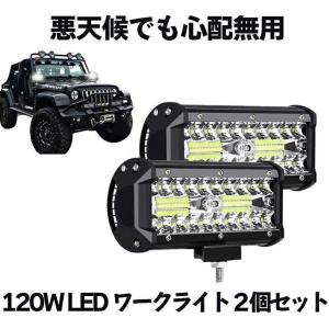 5インチ 丸型 LED ワークライト 作業灯 投光器 前照灯 スポットビーム