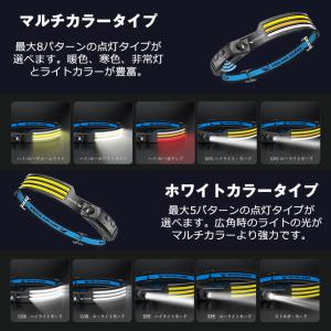 ヘッドライト 充電式 LED ヘッドランプ ラ...の詳細画像4