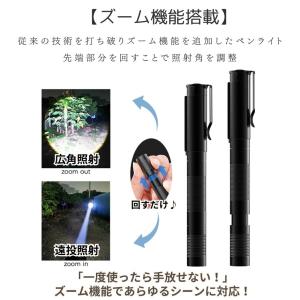 懐中電灯 ハンディライト ペンライト ペン型ラ...の詳細画像5