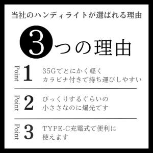 2個セット 懐中電灯 ハンディライト 作業灯 ...の詳細画像4