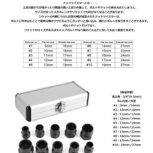 ナットツイスター セット 10点セット 9 1...の詳細画像4