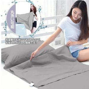 寝袋 インナーシュラフ 冬用 シュラフ コンパ...の詳細画像4