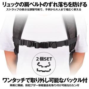 チェストストラップ 2本セット リュック ラン...の詳細画像1