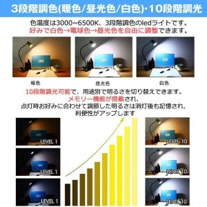 クリップライト 2個セット スタンドライト デ...の詳細画像3
