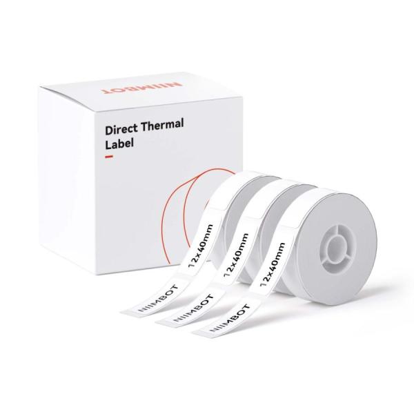 NIIMBOT ラベルシール【3ロール】D110/D11/D101ラベルメーカー対応 JADENS対...