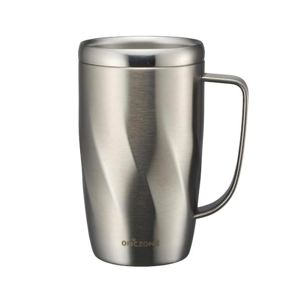 【ビール専用ジョッキ】 ドウシシャ ビアジョッキ ビール専科 450ml シルバー 保冷専用 ON℃...