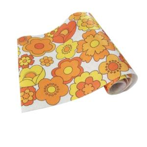 オカ(OKA) 食器棚シート ルアンス 約30cm×120cm オレンジ