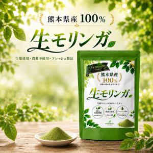 生モリンガ パウダー 国産 95g 熊本県産10...の商品画像