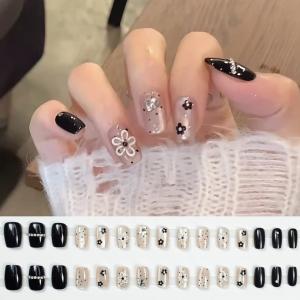 ネイルチップ ショート キラキラ シンプル ブライダル ハート つけ爪 ネイルアート アートチップ デコチップ オーバル ウエディン