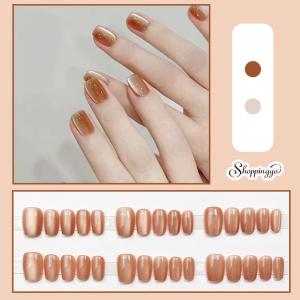 ネイルチップ ショート シンプル つけ爪 ネイル...の商品画像