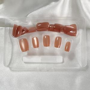 ネイルチップ ショート シンプル つけ爪 ネイ...の詳細画像2