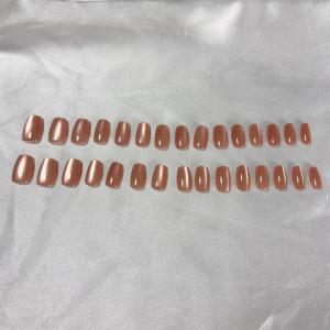 ネイルチップ ショート シンプル つけ爪 ネイ...の詳細画像3