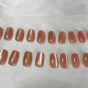 ネイルチップ ショート シンプル つけ爪 ネイ...の詳細画像5