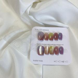 ネイルチップ ショート シンプル はな きらき...の詳細画像2