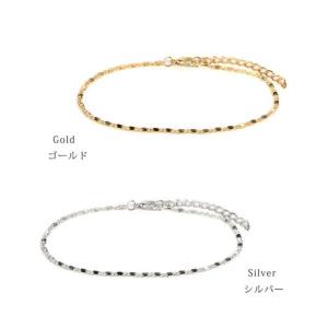 シンプルデザインチェーンアンクレットの詳細画像3