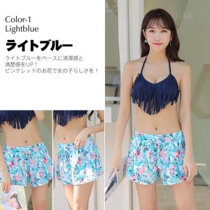 レディース 水着 S/M/L ショートパンツ ...の詳細画像2