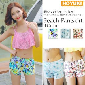 新作 レディース 水着 S/M/L ショートパンツ レース 花柄 通販 ビーチ トレンド セパレート mizugi リゾートママ 水着体型カバー 女の子 楽天 クール セクシー