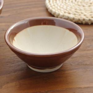 （茶）すり鉢(4寸)食卓すり鉢 卓上小物 和食器 和の器 ゴマすり 小鉢 調味料入れ 離乳食用すり鉢 擂鉢 おしゃれ カフェ風 モダン