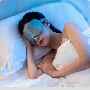 シルクアイマスク 安眠 お休みマスク 中綿シル...の詳細画像5
